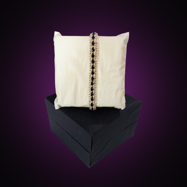 Midnight Spark Tennis Bracelet