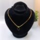 Black Onyx Gold Pendant